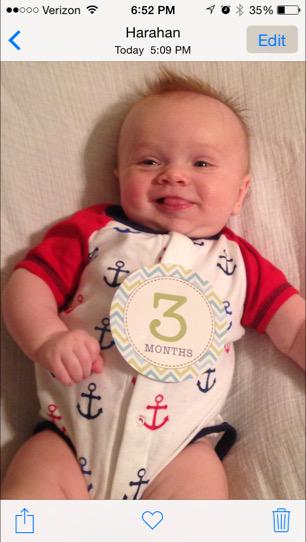 schexnola's tweet photo. Time is flying by...#moopsie #3months @schecky55 http://t.co/eiBHIiXVHG
