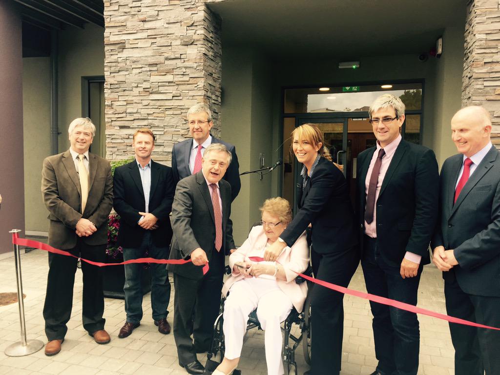 Thanks to Minister Howlin who officially opened <a href="/WygramNH/">Wygram Nursing Home</a> today @cllrglawlor #Wexford #news