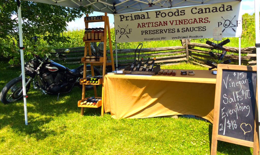 PrimalFoodsCA's tweet photo. Any time I can ride my bike to a market is a bonus @grangewinery http://t.co/x1IbUm8XI0