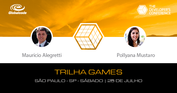 TheDevConf's tweet photo. Programação incrível da trilha #Games no #TheDevConf http://t.co/KNwxsczb2s http://t.co/2V4fUjEJwL