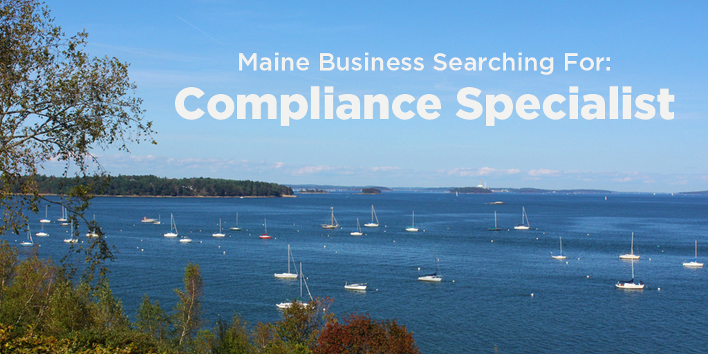 ProSearchInc's tweet image. Looking for a #career change? Apply now for a Compliance Specialist in #Maine. ow.ly/OGYF3  #joblisting