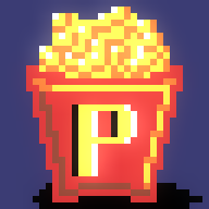 wetgenes's tweet photo. popcorn time by XIX in 32x32 #pixelart using the Swanky16 palette. Visit http://t.co/nzIANbm4Ng to draw your own! http://t.co/EPosj8N4Ak