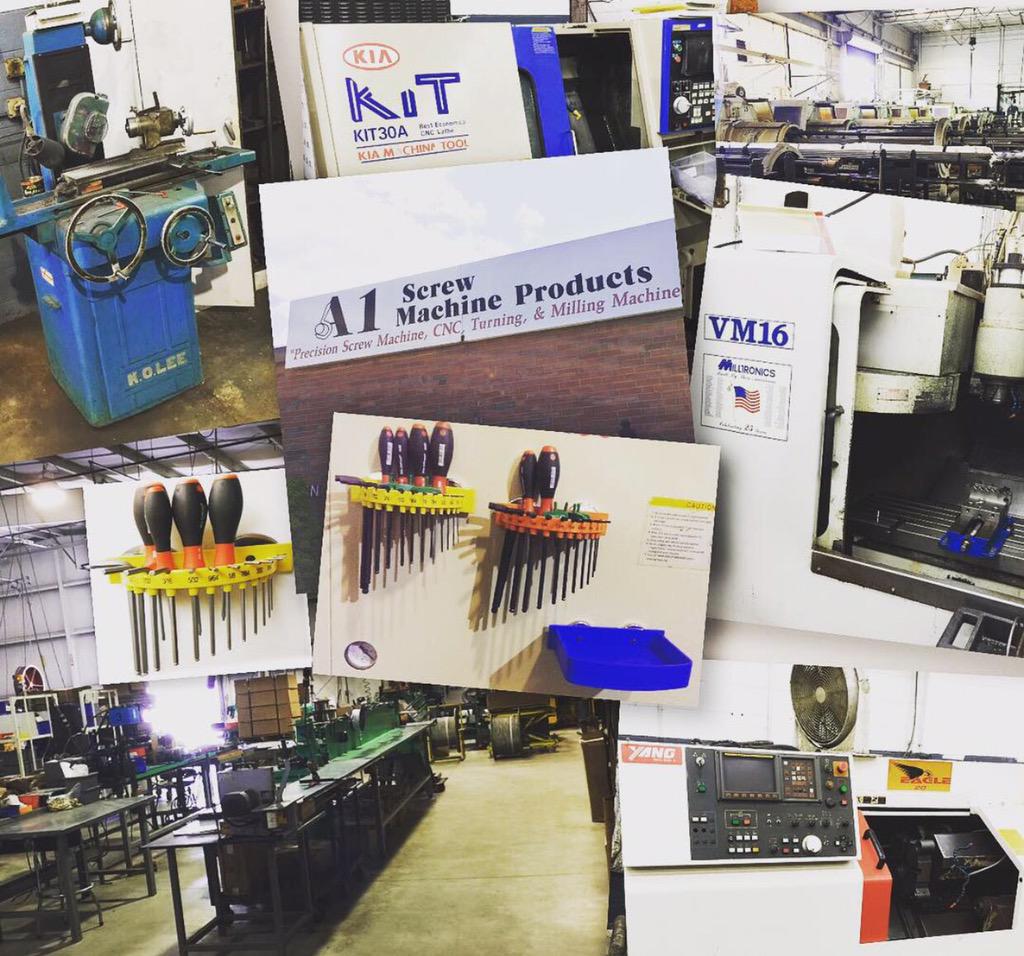 timesavingdev's tweet image. A1 Screw Machine uses #timesavingdevice
#CNC #machineshop #cncmachineshop #milling #turning #manufacturing #mfg