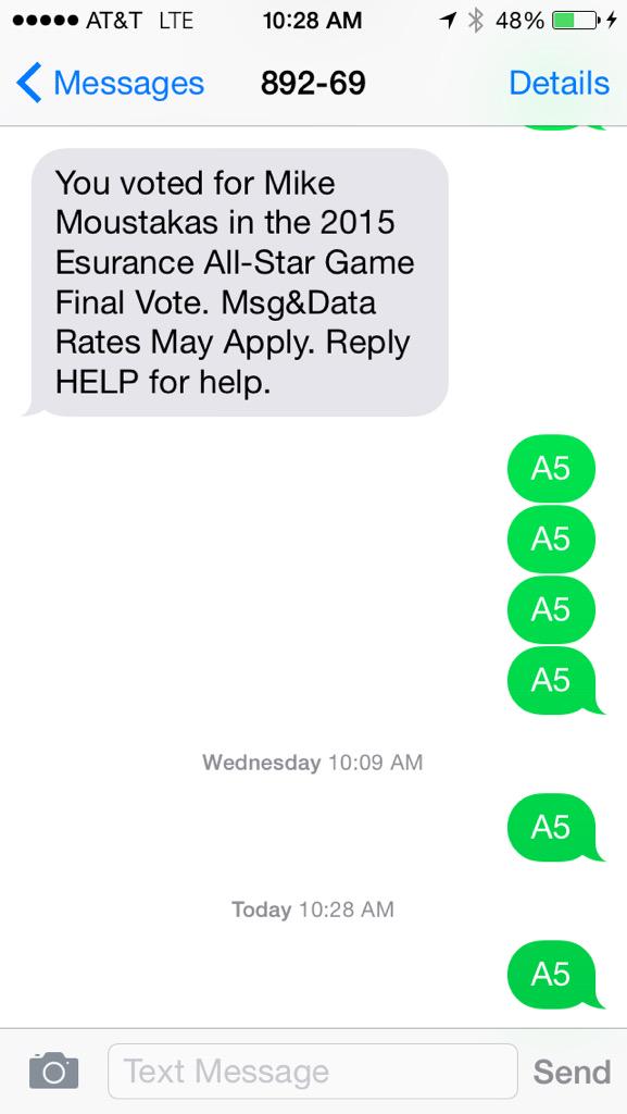 Let's do this KC!! <a href="/Royals/">Kansas City Royals</a> #VoteMoose #VoteMoose #VoteMoose #VoteMoose #VoteMoose #VoteMoose #VoteMoose #VoteMoose