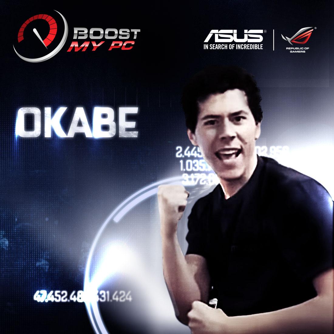 ASUSItalia's tweet image. Okabe è il secondo protagonista di #boostmypc! Che ne farà il #teamROG del suo PC? Stay tuned boostmypc.it