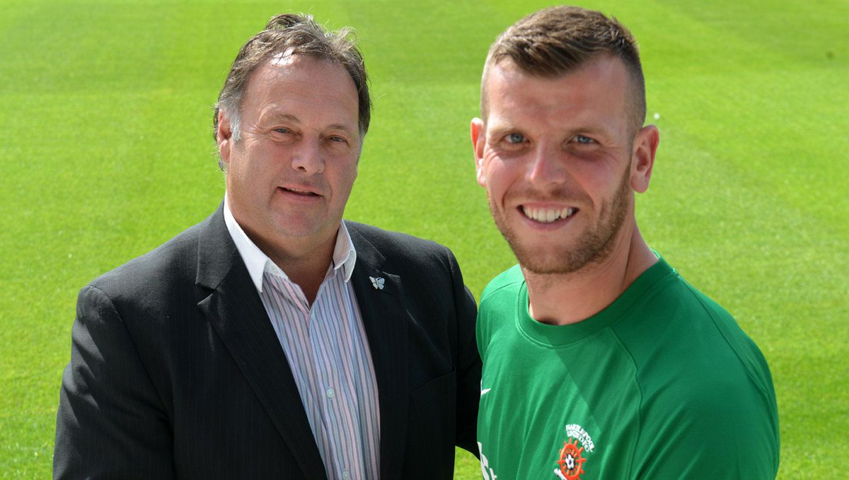 Official_HUFC's tweet image. It's signing number nine of the summer for Pools as Ronnie Moore bags keeper Adam Bartlett: hartlepoolunited.co.uk/news/article/e…