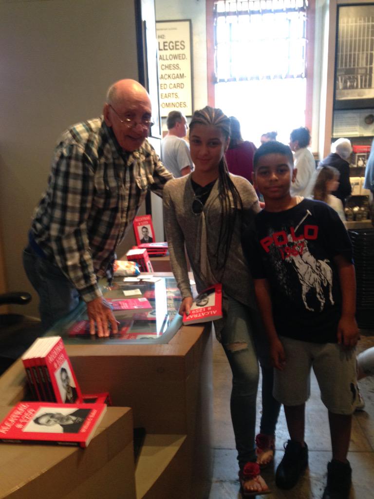 At our visit to Alcatraz we met William G. Baker... one of the last known prisoners in Alcatraz...