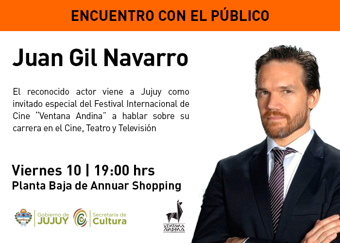 En #VentanaAndina nos visita Juan Gil Navarro para hablar sobre su carrera como actor desde las 19:00