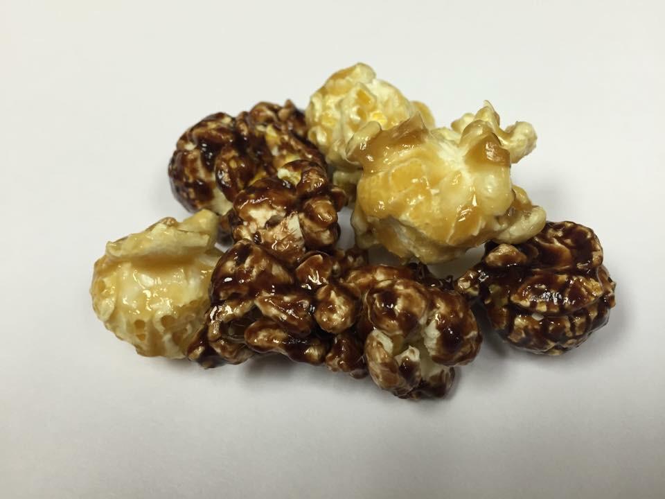 OH YES WE DID... it's here, it's delicious!  #browniebatter #popcorn