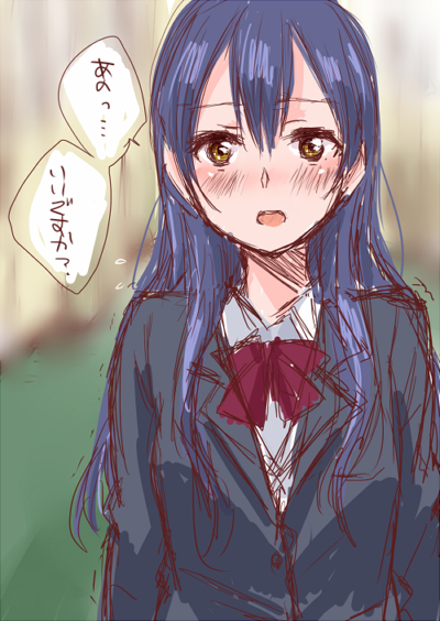下書きはとりあえず雰囲気みたいな感じ。たぶんこれは清書はしない。 