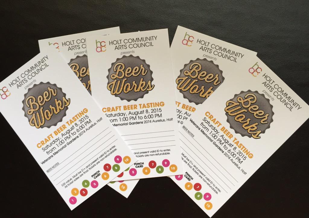 #CraftBeer &amp; a great cause come together on 8/8 in Holt! Part of Maker Expo. Buy early &amp; save! tinyurl.com/o3s7eun