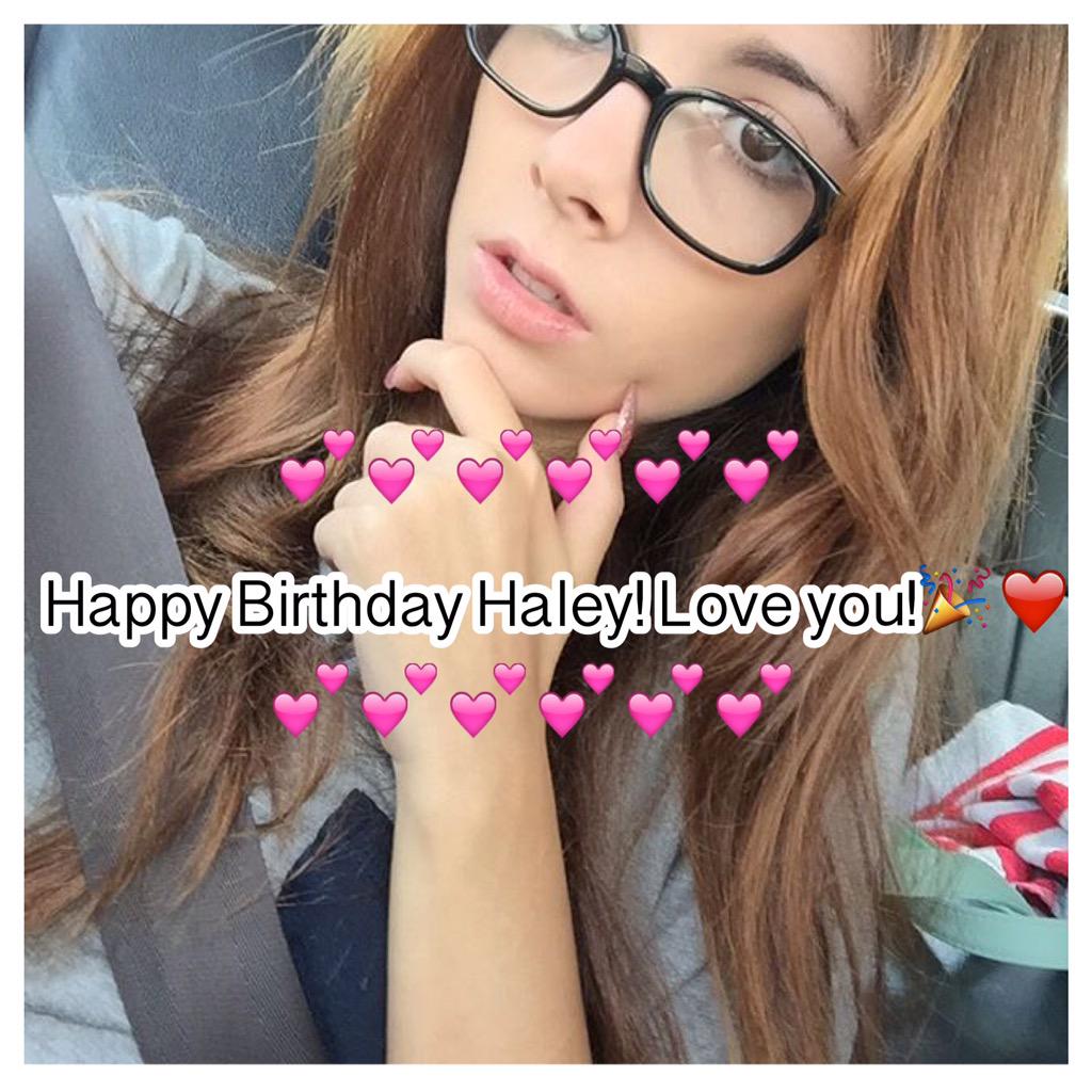Happy Birthday I love you so much!  