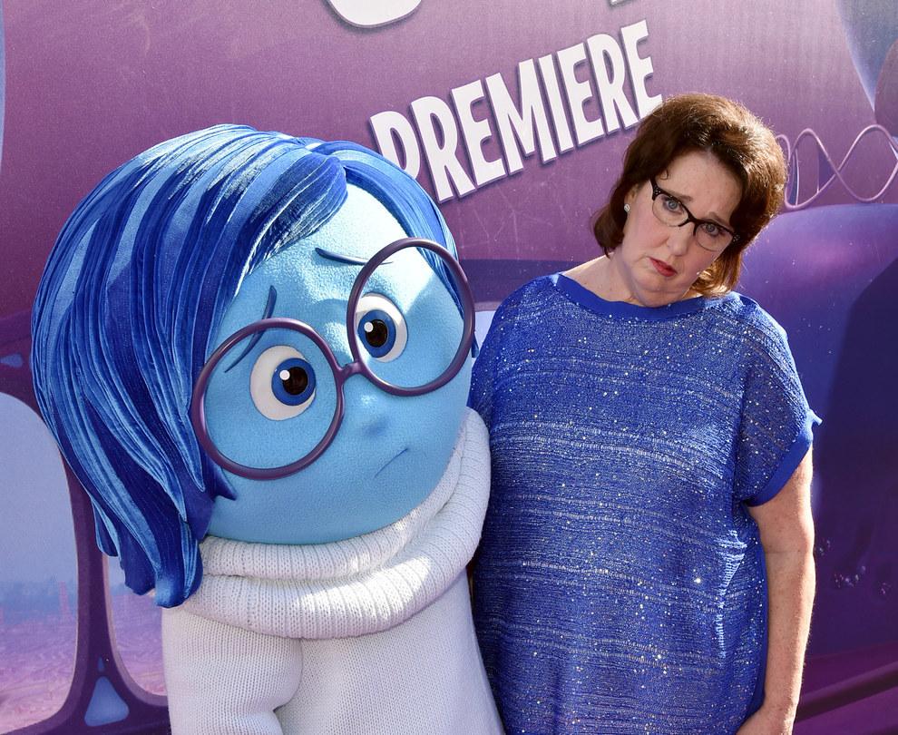 Happy birthday, Phyllis Smith! Hopefully, it\s filled with mostly joy and only a little sadness 