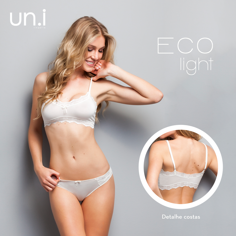 UniLingerie's tweet photo. Para mulheres que sabem ser práticas, conscientes e sensuais ao mesmo tempo!
Conheça nossa linha ecológica Eco Light. http://t.co/7tUYb1F7wF