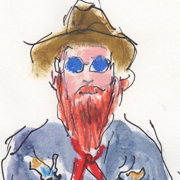 WatchThatLabel's tweet image. Let's talk today about #SelfBelief with #illustrator, designer and artist #RichardHaines on watch-that-label.com/spotlight-on-r…