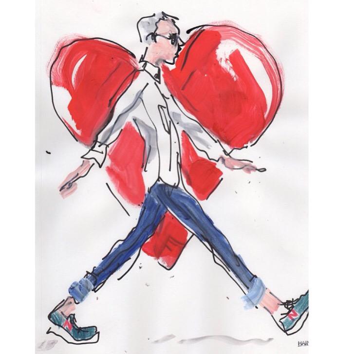 WatchThatLabel's tweet image. Let's talk today about #SelfBelief with #illustrator, designer and artist #RichardHaines on watch-that-label.com/spotlight-on-r…