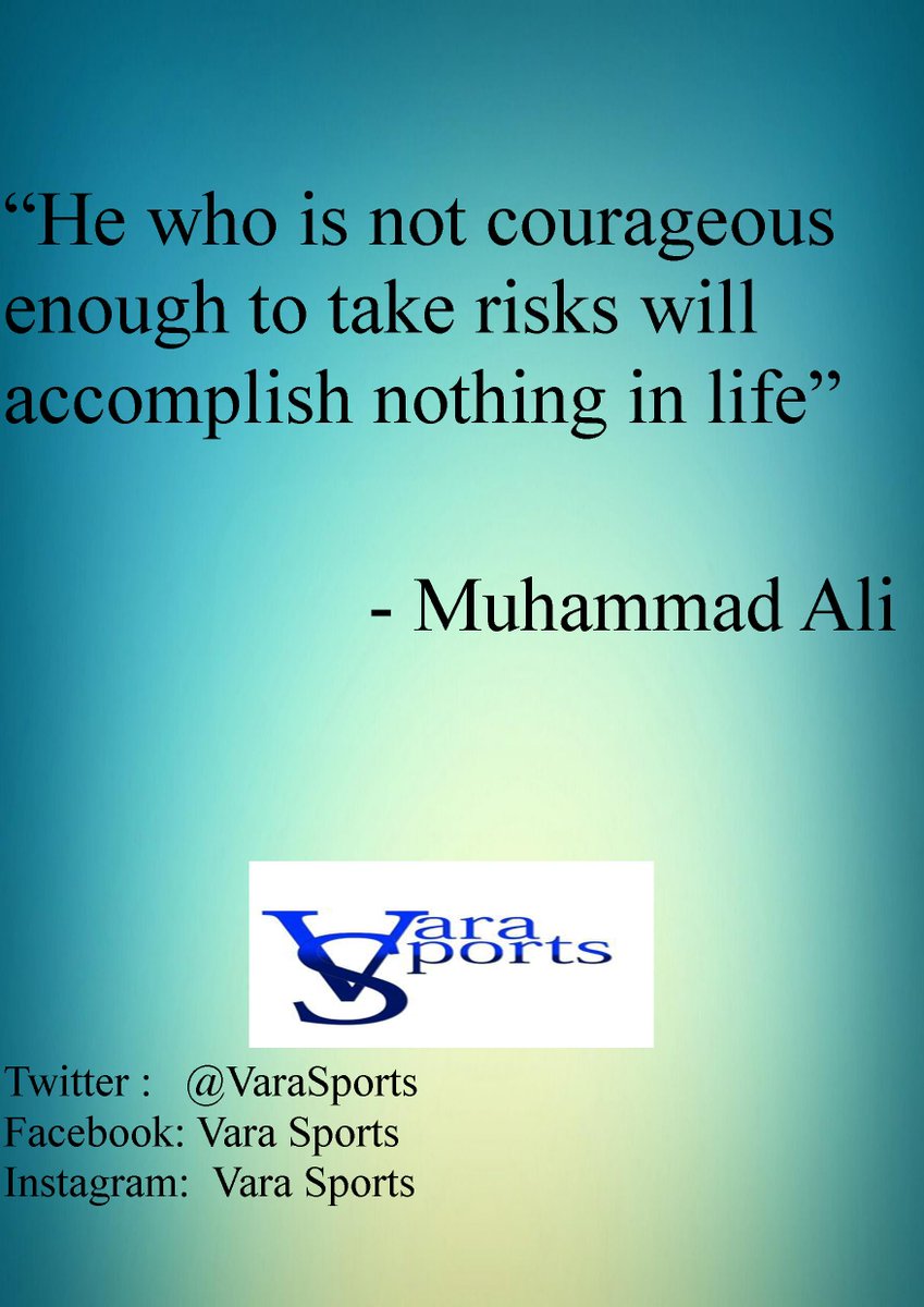 VaraSports's tweet photo. Quote of the day at Vara Sports http://t.co/qRnWihHVfM