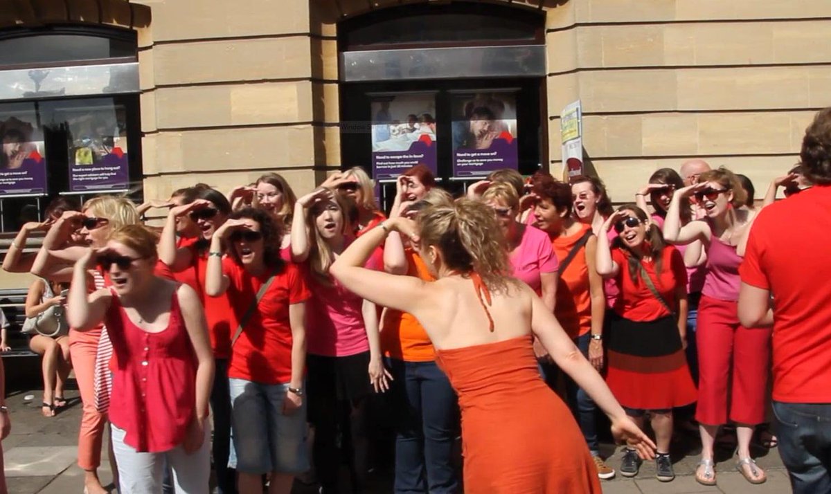RiffRaffChoir's tweet photo. Riff Raff at the #NorthStreetFair a couple of weekends ago @NorthStreetBS3 #bedminster #southville #choir #singing http://t.co/ZcNQG6Lkd6
