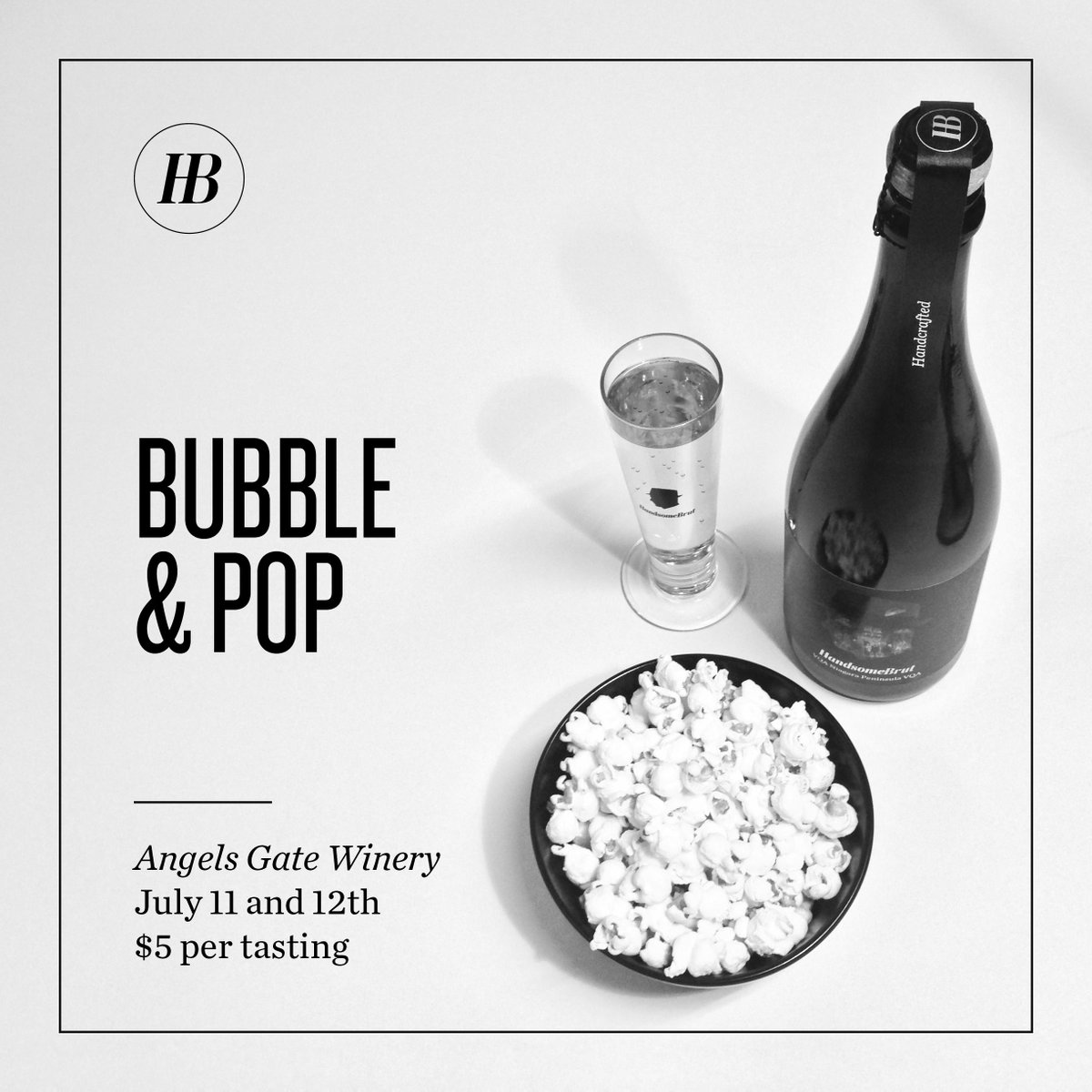 Headed to #winecountryontario this weekend? Don't miss Bubble and Pop @angelsgatewines  #betterwithbubbles