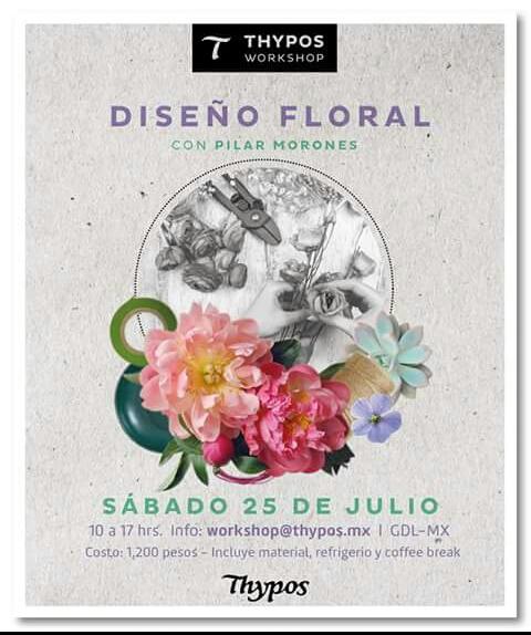 Thypos's tweet photo. ¡Ya es viernes! ¿Qué tal todo un sábado aprendiendo de flores? 25 de julio en Gdl. #flores #gdl #viernes #diseno http://t.co/EhQdqJxEUr