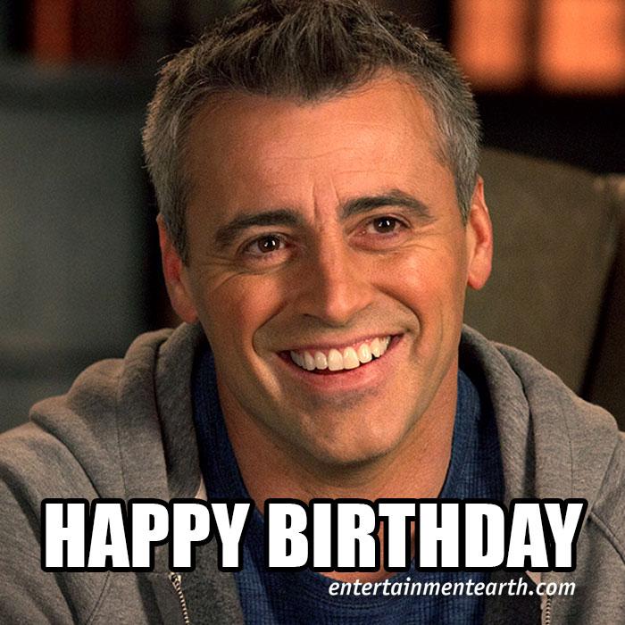 Happy 48th Birthday to Matt LeBlanc of Friends ! Shop Collectibles:  