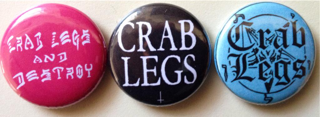 NSbuttons's tweet photo. Those @CrabLegsPunk fellas are at it again! Seriously, check this band out! #buttons #pins #punk #rock #oi #diy http://t.co/YyJ4VGxt4n
