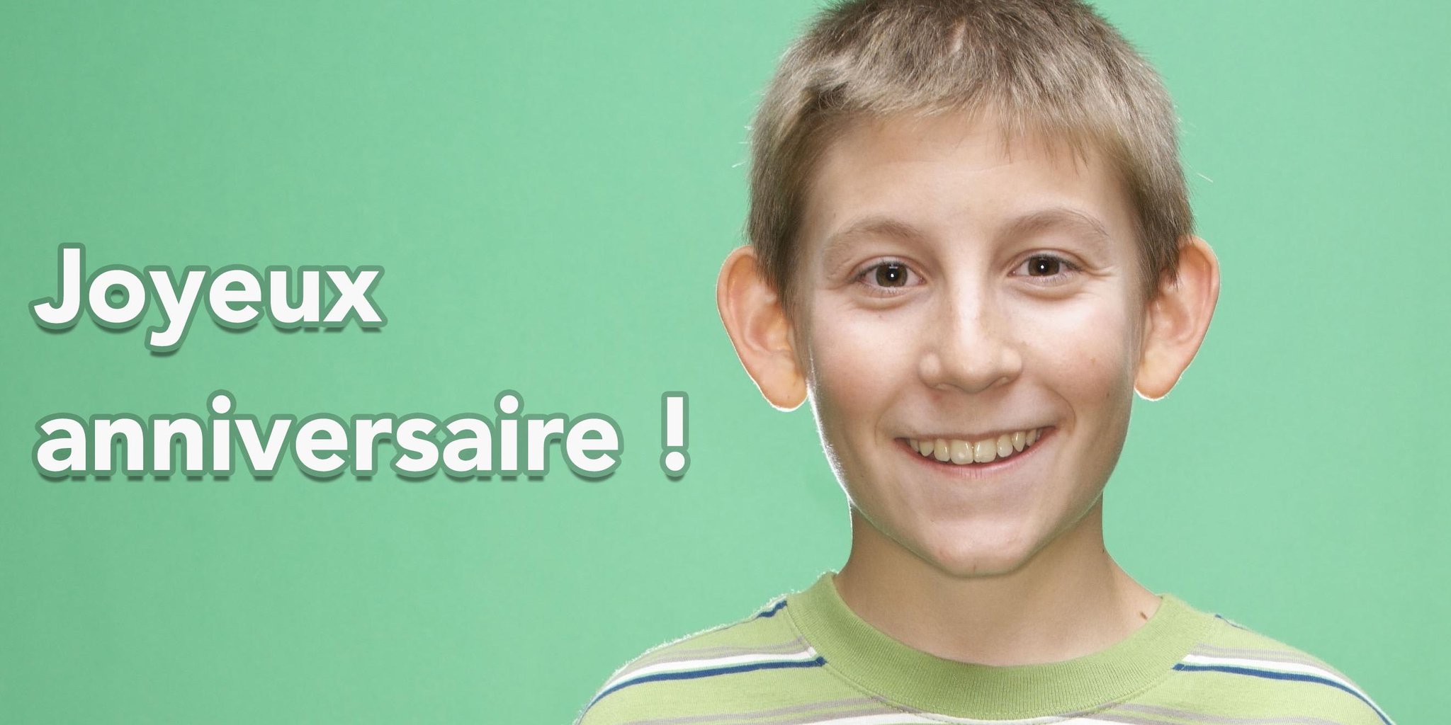 Le petit Dewey de a bien grandi, il fête aujourd\hui ses 24 ans ! Happy birthday Erik Per Sullivan ! 