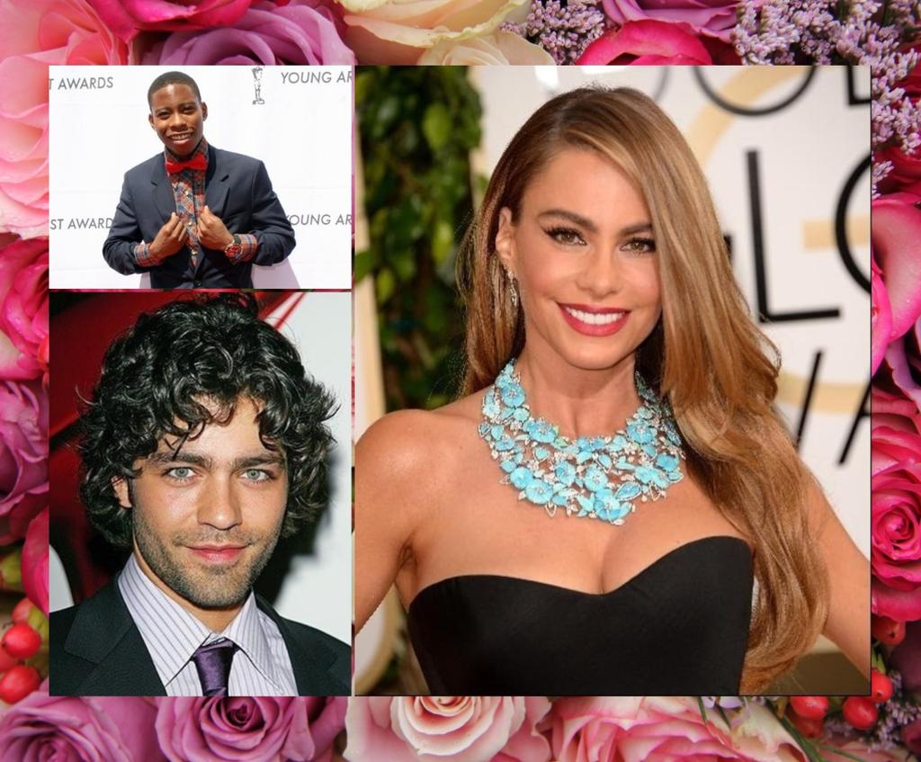  wishes Sofia Vergara , Adrian Grenier & Carlon Jeffery a very happy birthday  