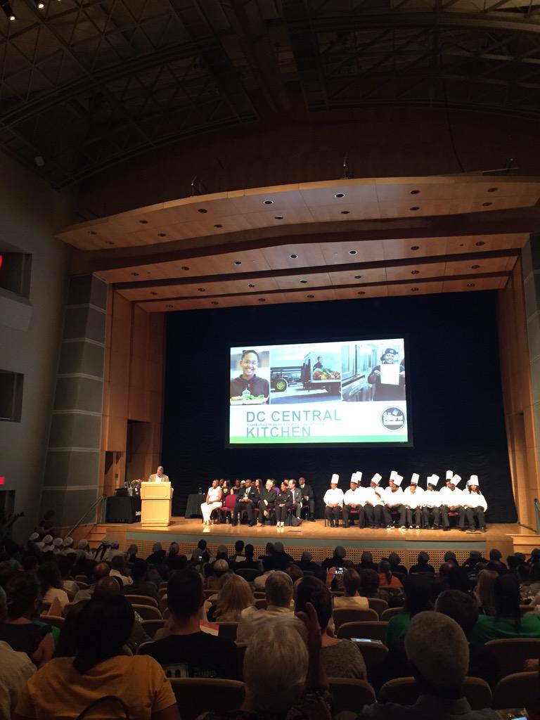 Mariahmhayes's tweet image. 26 years of inspiring and life changing work. Congrats to the #class100 Culinary Job Training students @dcck!