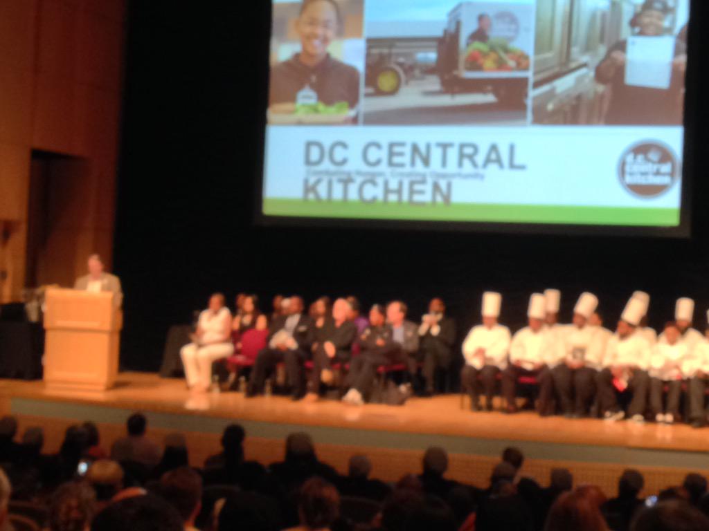 kvinod's tweet image. @MikeCurtinDCCK rocking away at the 100th graduation of @dcck @chefjoseandres @robertegger #class100 #dcck