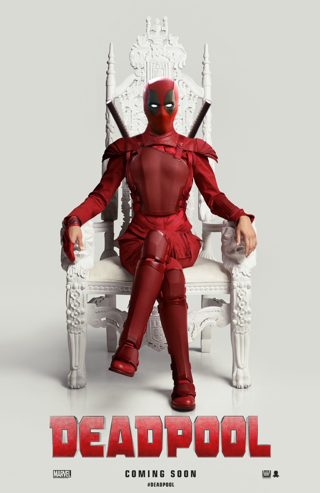 Ryan Gosling as deadpool, handsome face, unmasked, no | Stable Diffusion