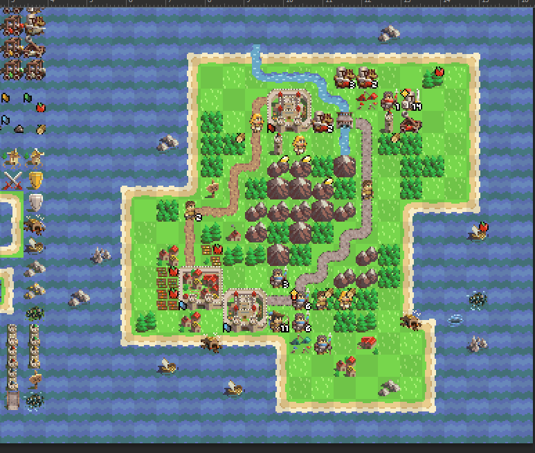 ToenAndreMC's tweet photo. I'm almost ready to release my themed sprite-pack for everyone to use. Here's a tight mockup I made with it #gamedev http://t.co/UEKnHlSzrR