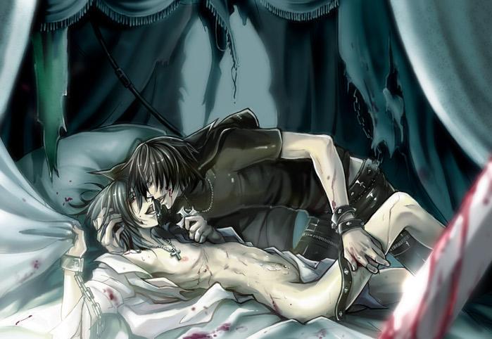 Gay vampire anime series. 