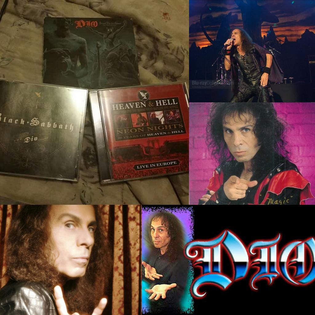 Happy birthday to the late Ronnie james DiO listening to Dio/Black Sabbath/Heaven&Hell today R.l.P DiO. \\m/ 