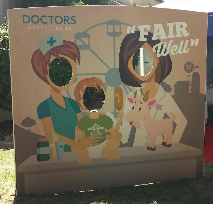 TheNeverBoring's tweet photo. Stop by the #DoctorsMedicalCenter Photo Booth at the #StanCoFair! Located next to the First Aid Clinic. http://t.co/6dQNqYW0pb