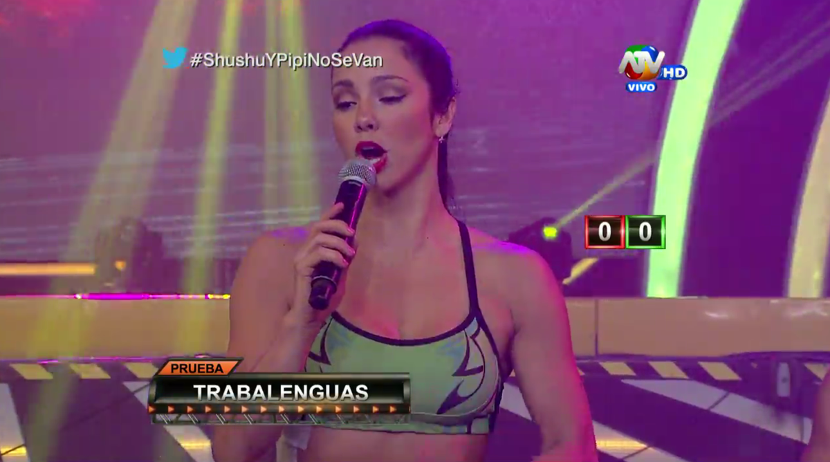 Combate_ATV's tweet image. Ahora: "Trabalenguas" ¿Quién se llevará esta competencia? Participa con el HT #ShushuYPipiNoSeVan @atvpe