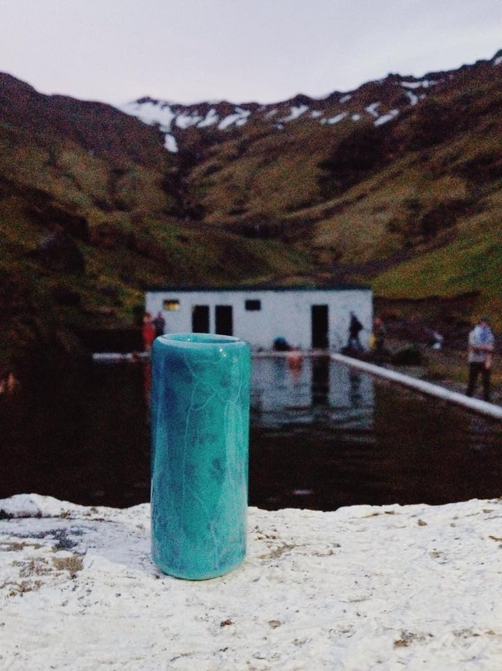 Couple of slides came with me to Iceland. This is a 2am hot springs adventure at Seljavallalaug.
