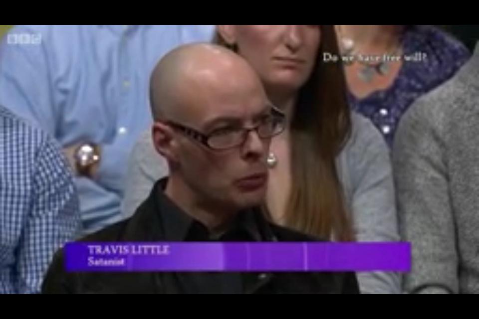 TopSt0ck's tweet photo. @imchimerical @racybearhold: "Travis, you're a Satanist from Bristol?" The Big Questions http://t.co/BCGr9Vu6W4