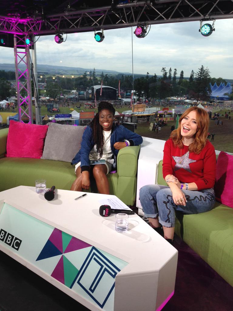 bbcthree's tweet image. We're LIVE from #bbctitp so turn on your tellybox right now and join us in bonnie Scotland #TINTHEPARK 🎶🎉