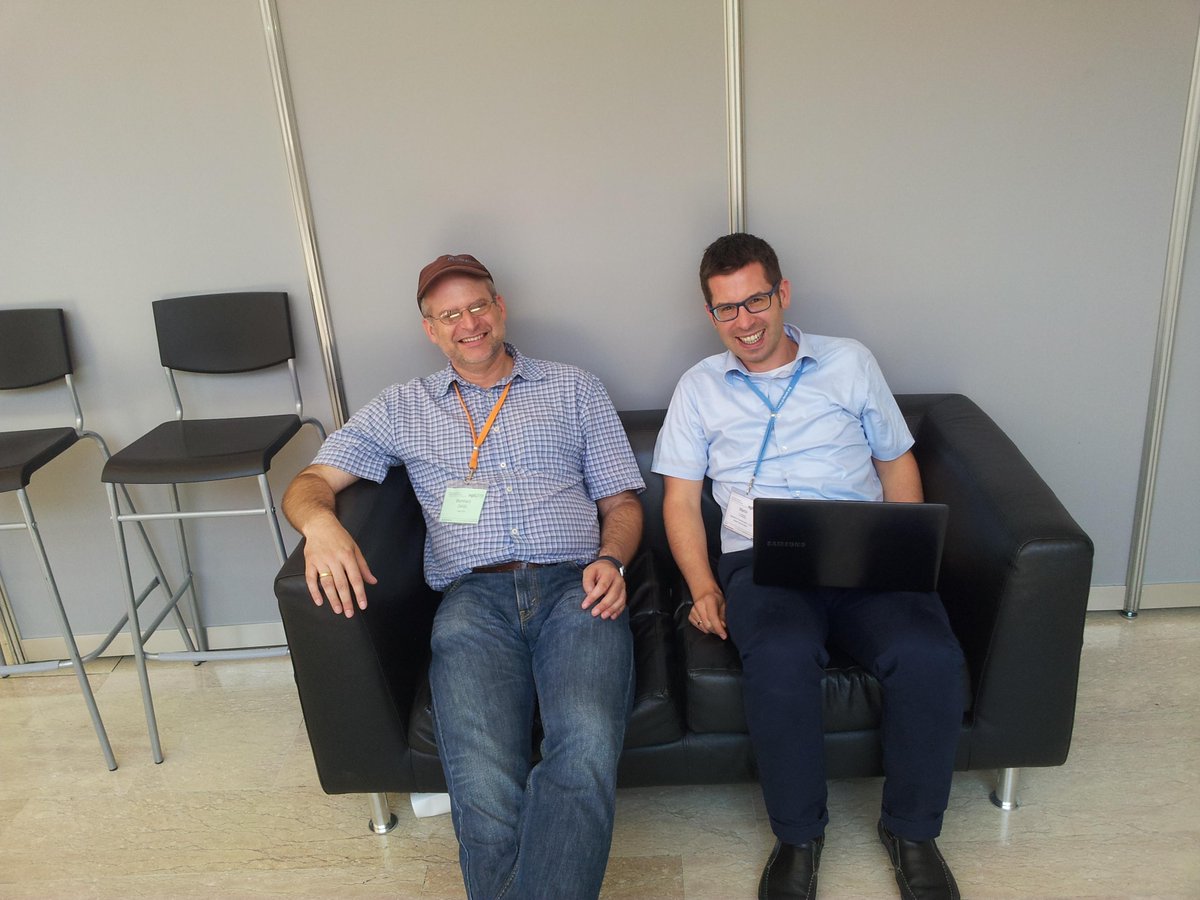 gimobility's tweet photo. One team at @gimobilty - different roles at #AGIT2015 & #GIForum2015 @BernieZ_GIS & @gicycle_ inspiring week for both http://t.co/5UDakmNCUo