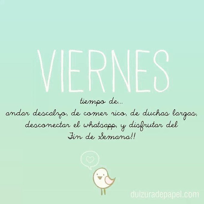 #VIERNES  ????? http://t.co/jZUrzFUK0x