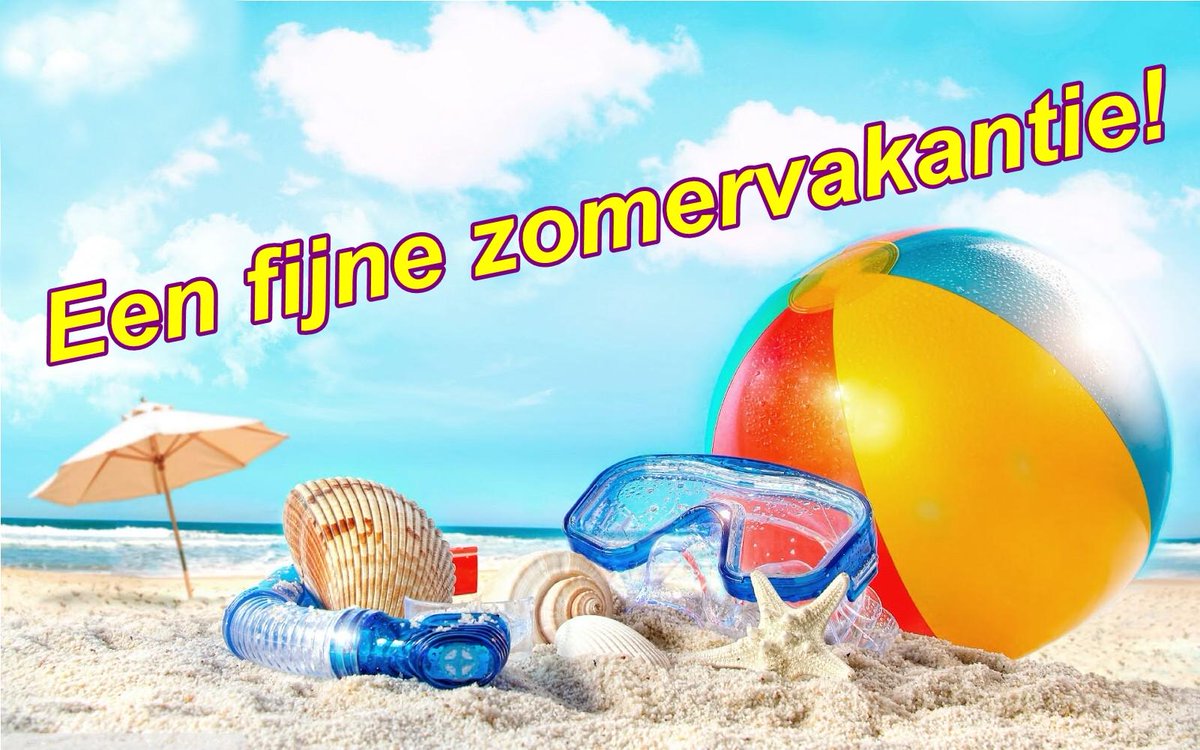 Vandaag is onze nieuwsbrief, het Letterpalet, uitgekomen! 
Fijne zomervakantie allemaal!