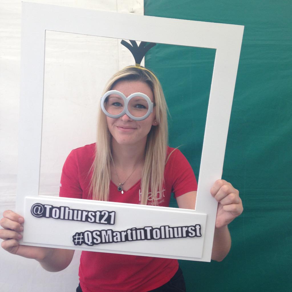 Day at Kent county show with #QSMartinTolhurst @tolhurst21  with my minion props on!!