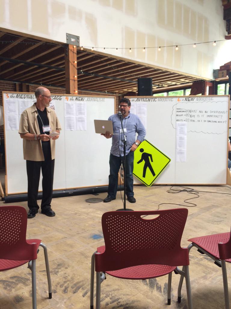 tobinw's tweet image. The New Journalism. Journalism is dead. Long live Journalism. Everyone is a journalist. #thenarrativeproject