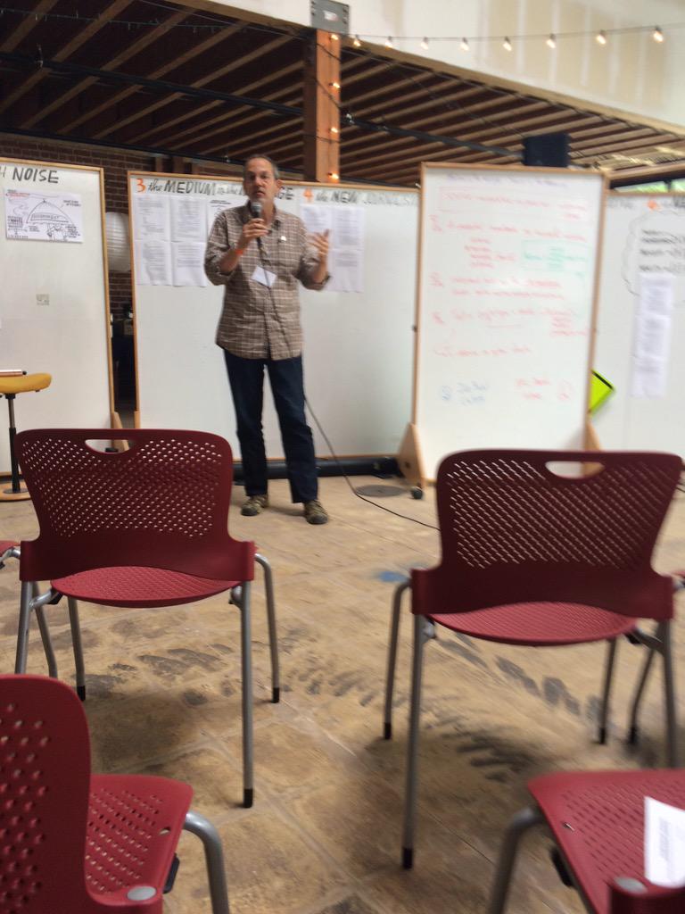 tobinw's tweet image. Medium is the message. Source is the Audience.  #thenarrativeproject