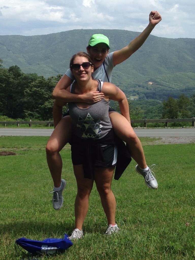 We had so much fun hiking today! <a href="/The_Greenbrier/">The Greenbrier</a>