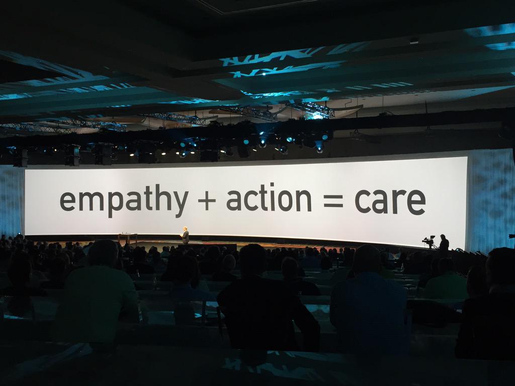 hyattcares's tweet photo. Empathy without action is just empathy. Action makes it care. #HyattGS. http://t.co/fg0pxcE3dQ