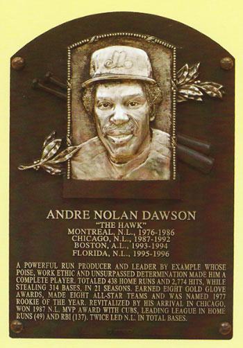 Happy Birthday to The Hawk, Andre Dawson. 1977 NL ROY hit 25 HR in both \78 and \79, & won \87 NL MVP 