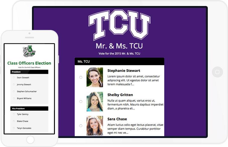Customize your school/organization's election with a logo and color options. Learn more: electionrunner.com/features