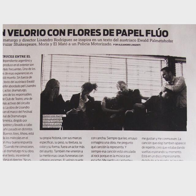 Hamlet esta muerto sin fuerza de gravedad en revista BRANDO